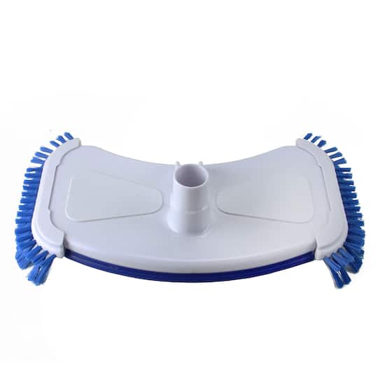Pool Central 14" Deluxe Weighted Vacuum Head with Side Brushes in Blue | 4.25" x 14" x 8" | Michaels®